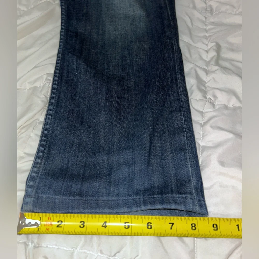 Paige Normandie Straight Men's Jeans 38 X 28 Stingray Dark Blue Fits 42 x 28 - Picture 3 of 10